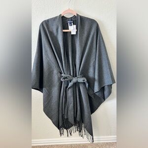 NWT Lands'‎ End Belted Shawl Wrap